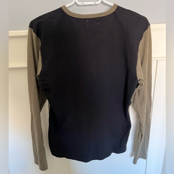 Vintage BSA motorcycle Union Jack fitted longsleeve - Picture 3 of 4